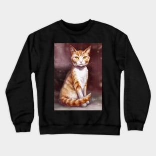 Red cat Crewneck Sweatshirt